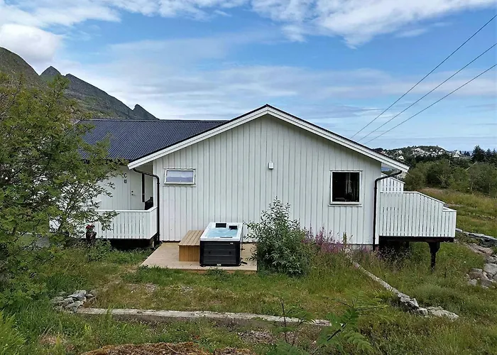 公寓 Lofotlove - Modern And Comfy Close To Nature